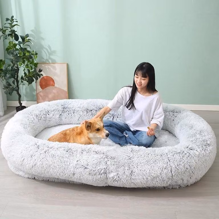Ciotola per cani grande, multifunzionale, di forma ovale, con design antiscivolo, ideale per animali a quattro zampe