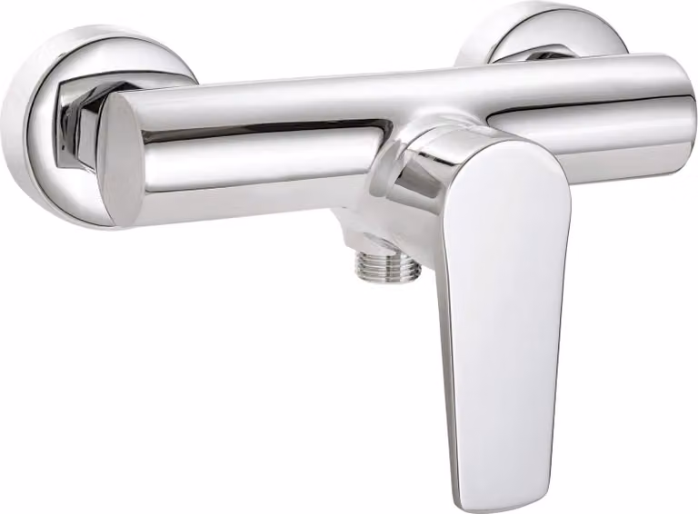 Wall-mounted shower faucet