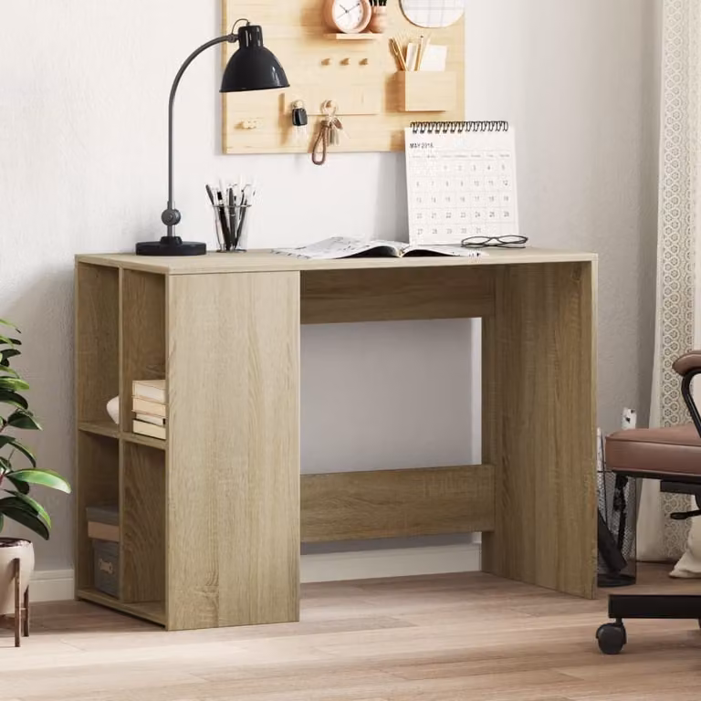 Maison Exclusive - Scrivania in rovere Sonoma 102x50x75 cm Materiale ligneo