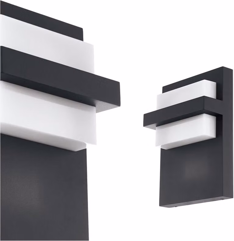 EGLO Lampada da parete per esterni Culpina 10W nero
