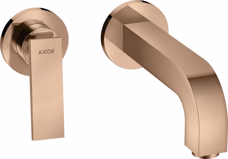 hansgrohe AXOR Citterio Mitigeur de lavabo, encastré, saillie 220mm, garniture découlement non verrouillable, 39121300, 39121300