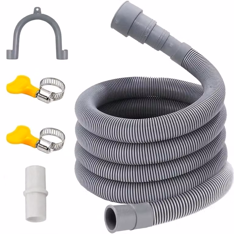 Solidchoice - Tubo di scarico universale per lavatrici, da 0,5 a 10 metri