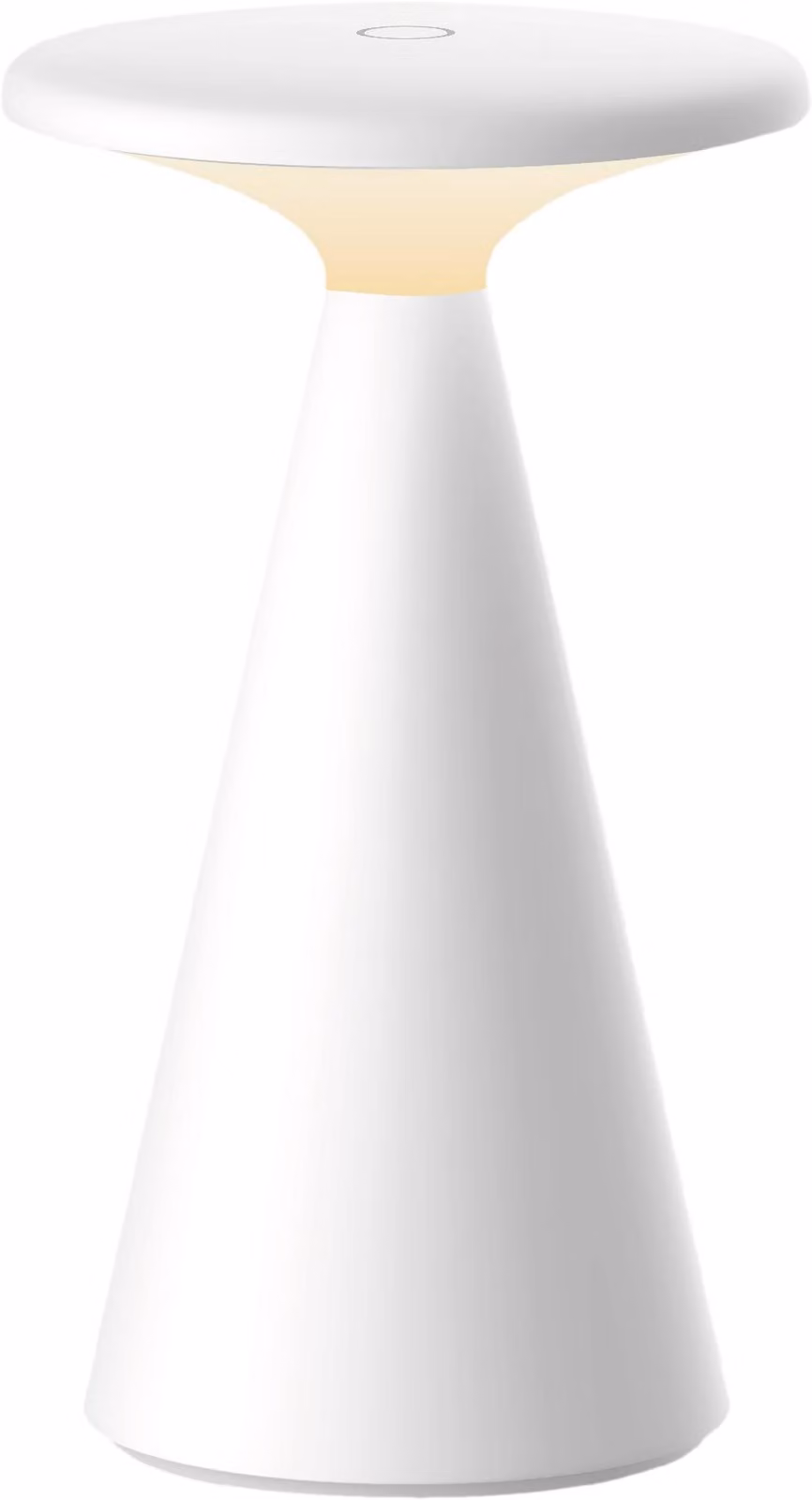MÜLLER-LICHT Lampada da tavolo ricaricabile a LED 27700206, dimmerabile, 2700K, bianco caldo, bianco