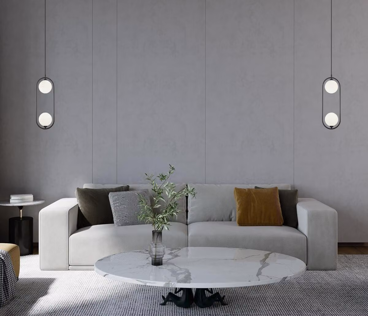 LUPUS PND-3965-2-BK Lampada a sospensione Italux