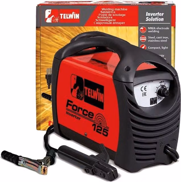 Saldatrice MMA IPERBRIKO Force 125 80 A 230V Rossa