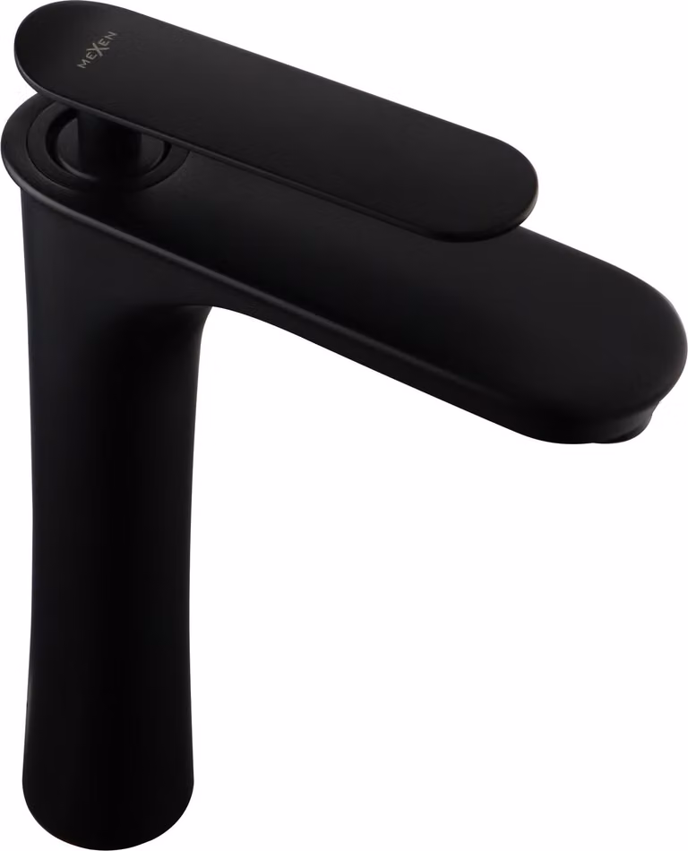 Mexen Trinity rubinetto lavabo alto, nero - 72610-70