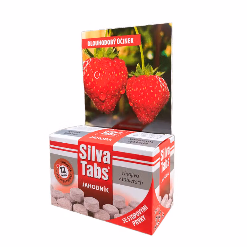 SilvaTabs - compresse alla fragola 25 pz