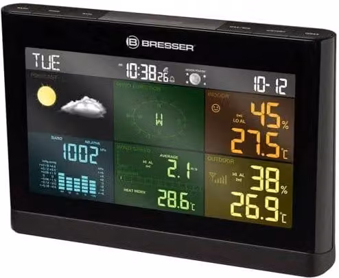Bresser stazione meteo 5-in-1 Comfort nero