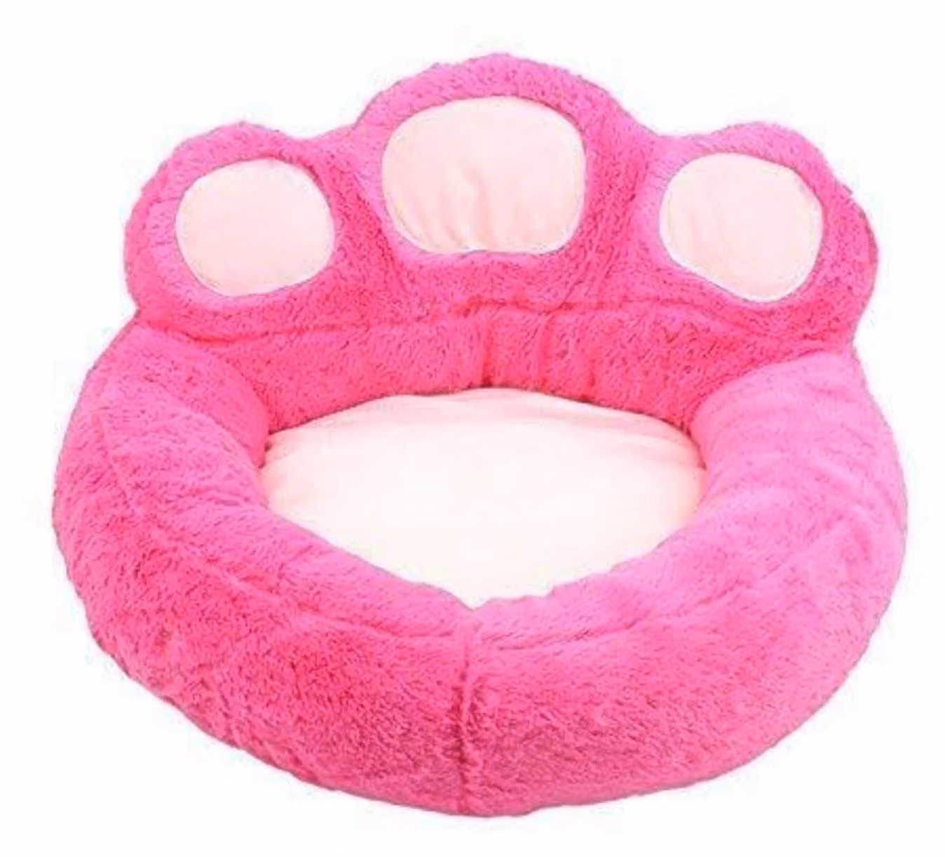 Cuccia per cani "Bärentatze", rimovibile e lavabile, adatta per interni ed esterni, taglia S, 56x52 cm, color rosa