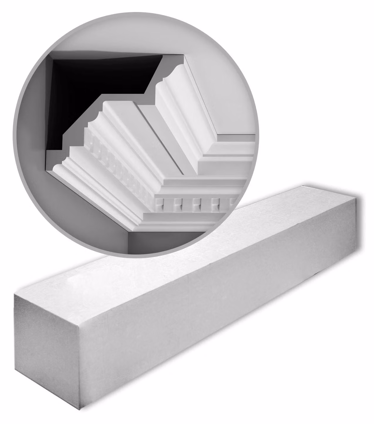Cornici Orac Decor LUXXUS C422-box 1 cartone con 10 strisce decorative 20 m