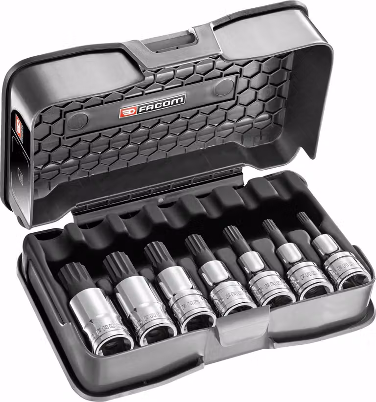 Facom Steckschluessel-Set 1/2Z XZN M6-M18