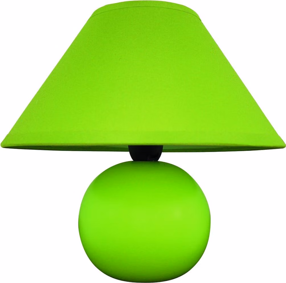 Luce notturna per camera da letto verde E14 Ariel 4907 Rabalux