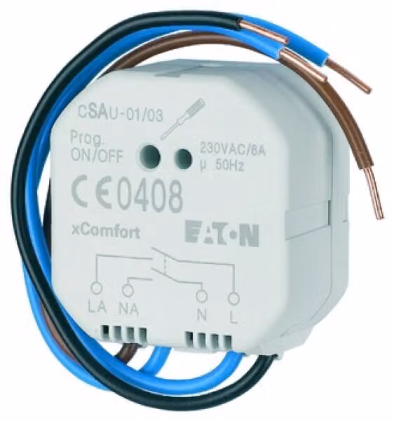 Eaton Power Quality EATON Smart Home xComfort Attuatore di commutazione wireless, tuttopolare (240659)