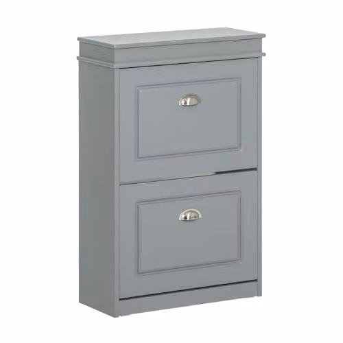 SoBuy Scarpiera salvaspazio con 2 ante 54x24x83cm per ingresso