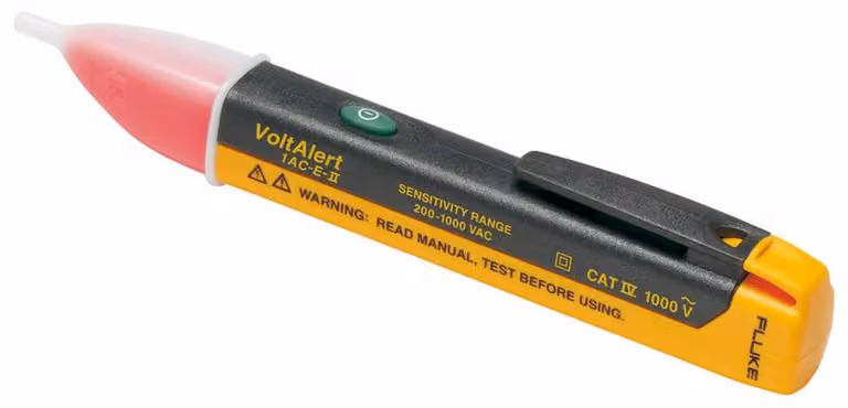 Fluke 1AC-II 5PK Tester di tensione senza contatto CAT IV 1000 V LED, acustico (2433056)