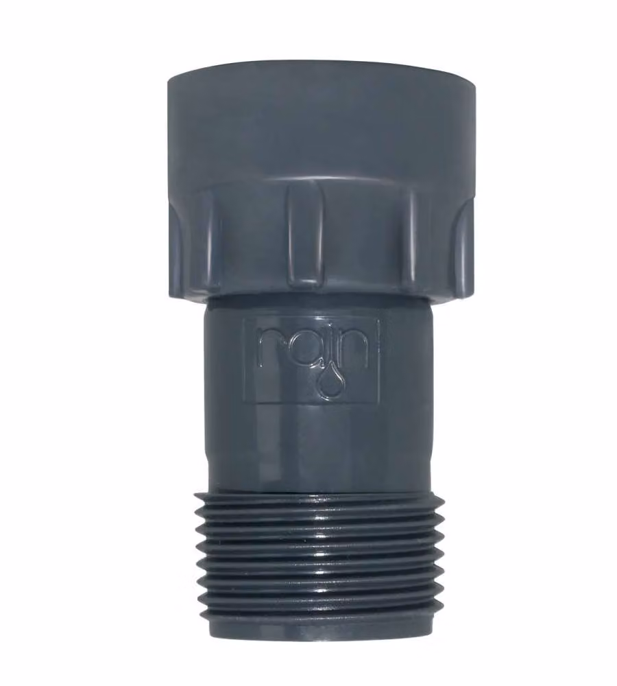 Raccordo PVC Manicotto 1"F x 1"M Con Ghiera