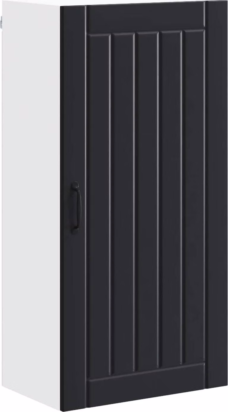 Armadietto a muro LUCCA Nero 50 x 31 x 100 cm