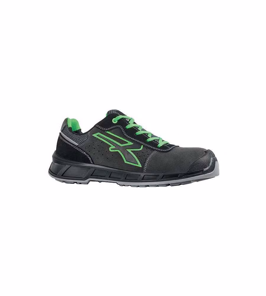 Scarpe Taylor Grigio/Verde Basse 45 S1P Upower