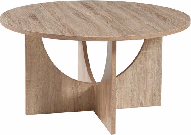 Tavolino/consolle 80 x 42 cm effetto rovere 03_0010844