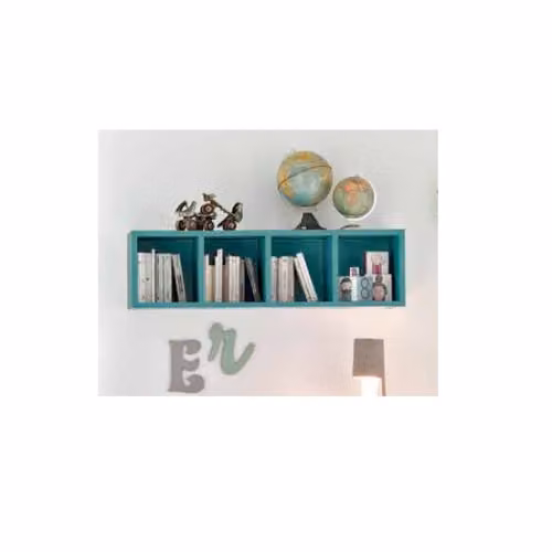 Libreria sospesa classica 4 cubi Colombini Casa