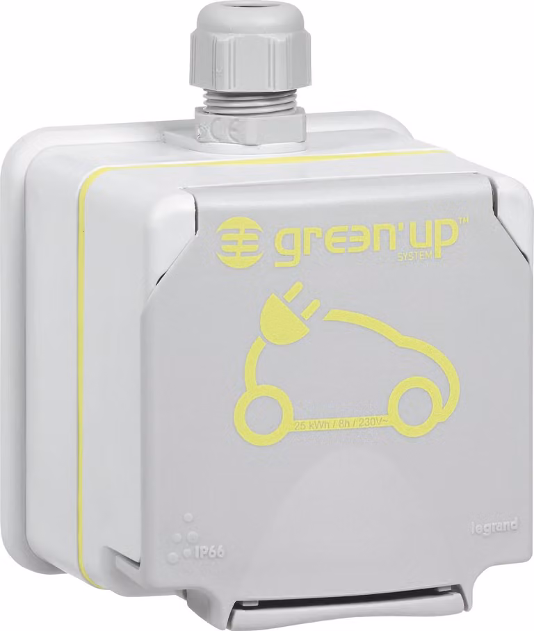 Presa Legrand Green Up, AP, Plexo66, IP44/IK08, 1 pz.