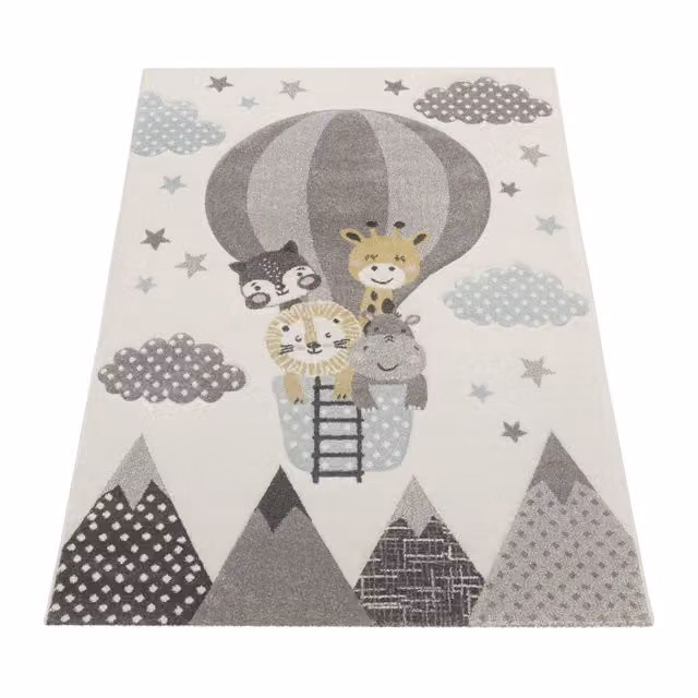 Tappeto per bambini Kosmos beige L: 150 cm, P: 80 cm