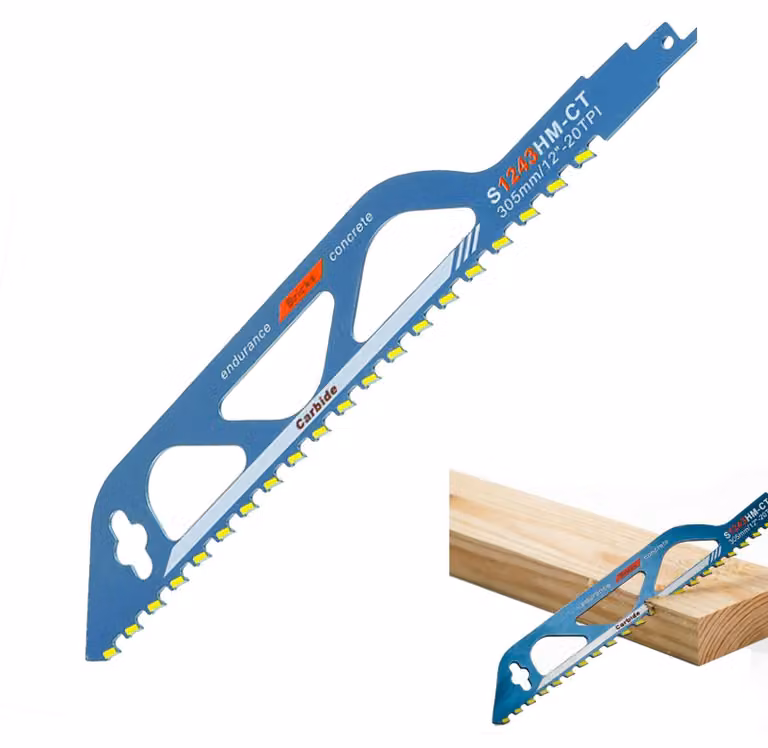 Lame reciproche resistenti e durature da 305 mm per legno, pietra e metallo