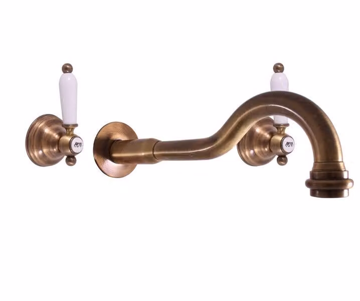Miscelatore da incasso per lavabo MORAVA OLD BRASS, Colore: old brass (MK531SM)
