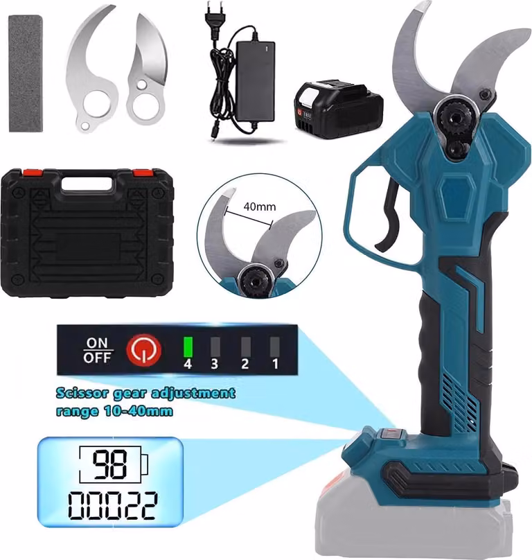 Potatori elettrici, motore brushless, design ergonomico, 1 batteria