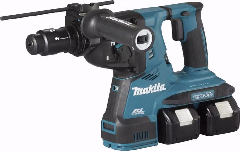 Makita Sds-Plus 2X18V 2.9J 2X5.0Ah Martello perforatore + Impugnatura Dhr280Pt2J