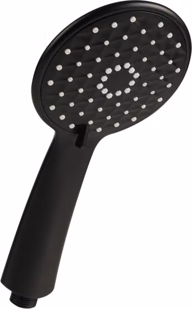 DOCHTMANN Soffione doccia a 3 getti, nero