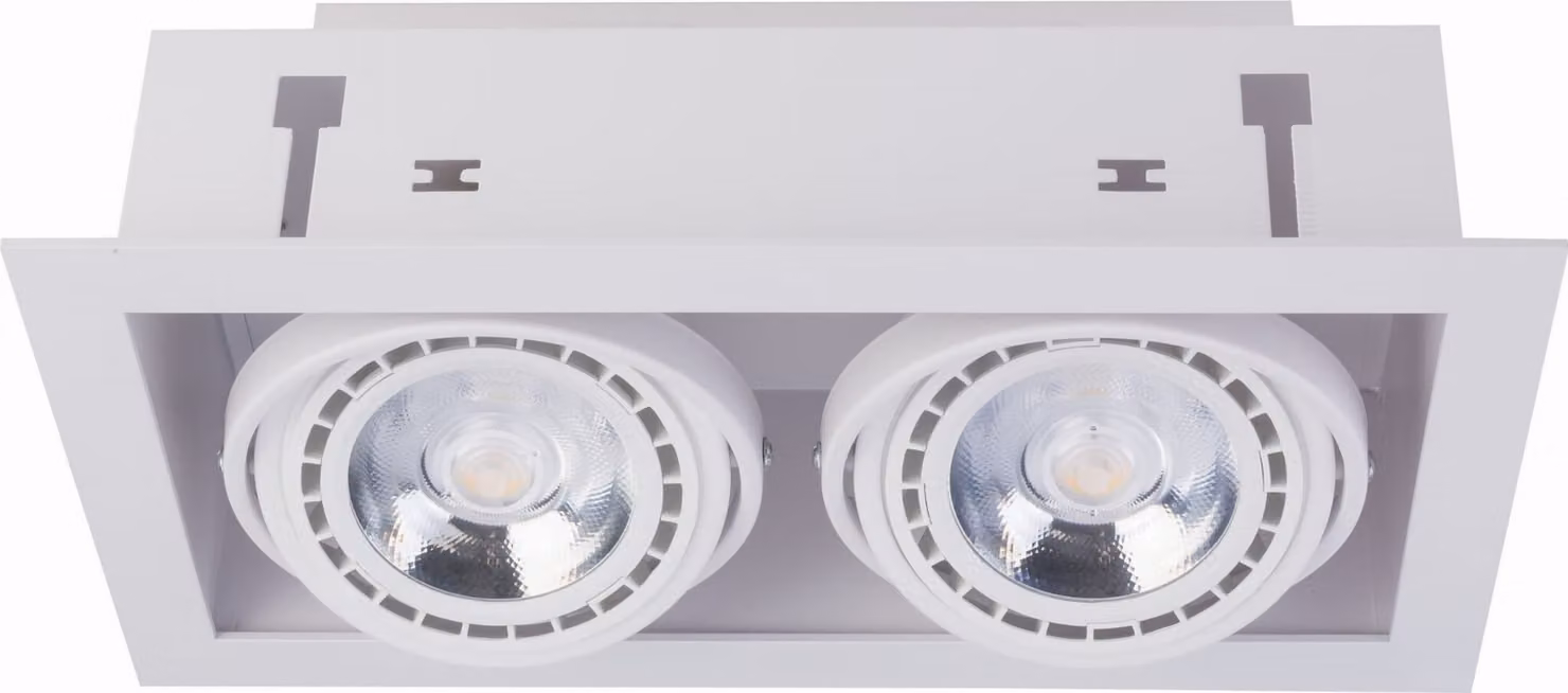 Nowodvorski DOWNLIGHT Apparecchio da incasso a LED bianco, acciaio 9574
