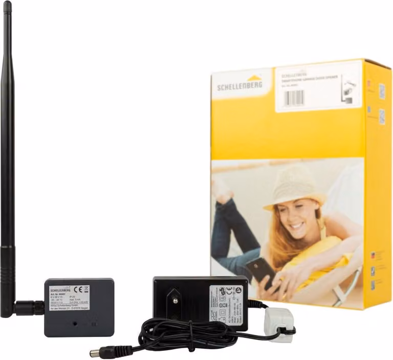Apriporta per smartphone Schellenberg PLUS con LED, 60991