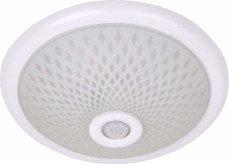 Strühm 02545 Lampada da parete e soffitto «360 KARO» con sensore di movimento, E27, sorgente luminosa sostituibile