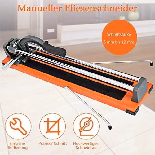Tagliapiastrelle manuale professionale con angolo regolabile