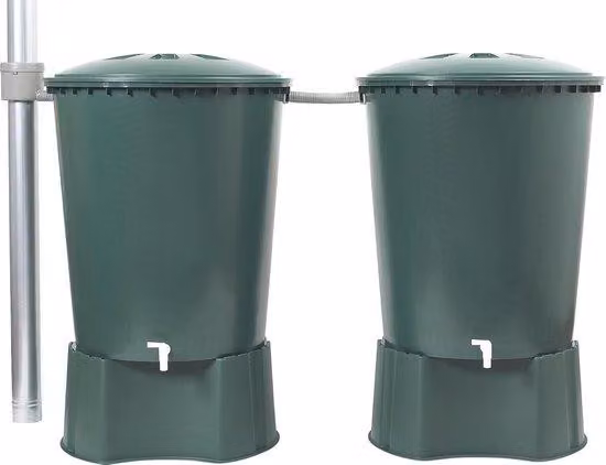 Set di raccolta dell'acqua piovana, tubo da 25 cm, 1 pezzo