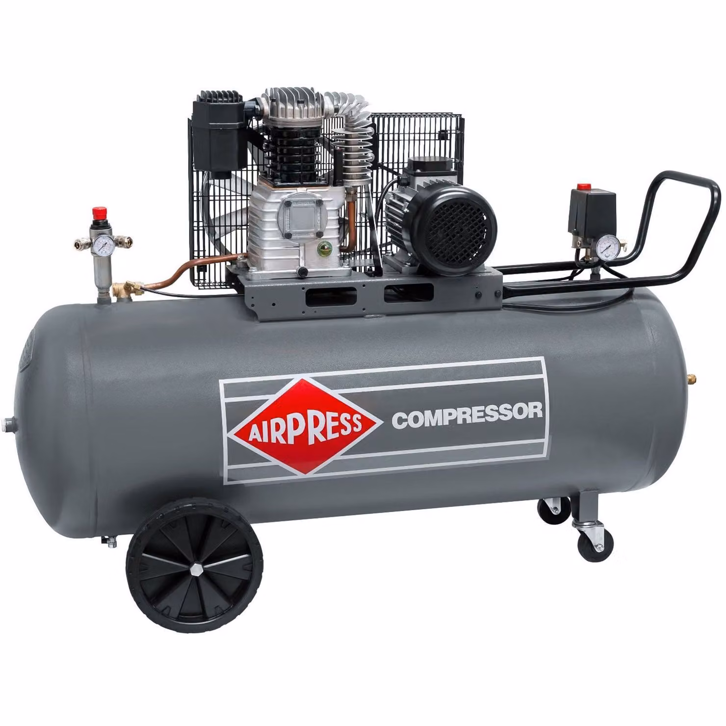Compressore ad aria compressa 4,0 CV 200 litri 10 bar HK600-200 tipo 360564