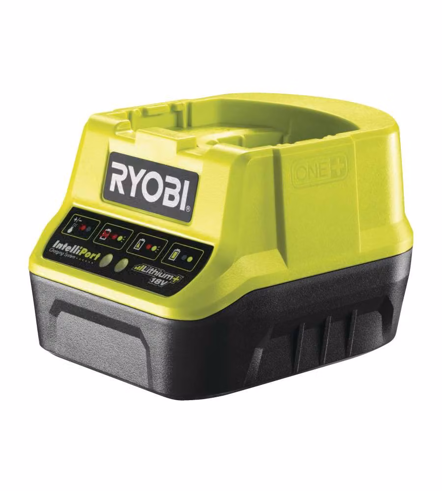 Ryobi Caricabatterie Rapido 18V ONE+ - Compatibile 2.0Ah - Compatto e Veloce