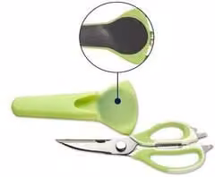 Forbice da cucina Ghidini Cipriano DAILY Verde, Lunghezza: 23,5 cm
