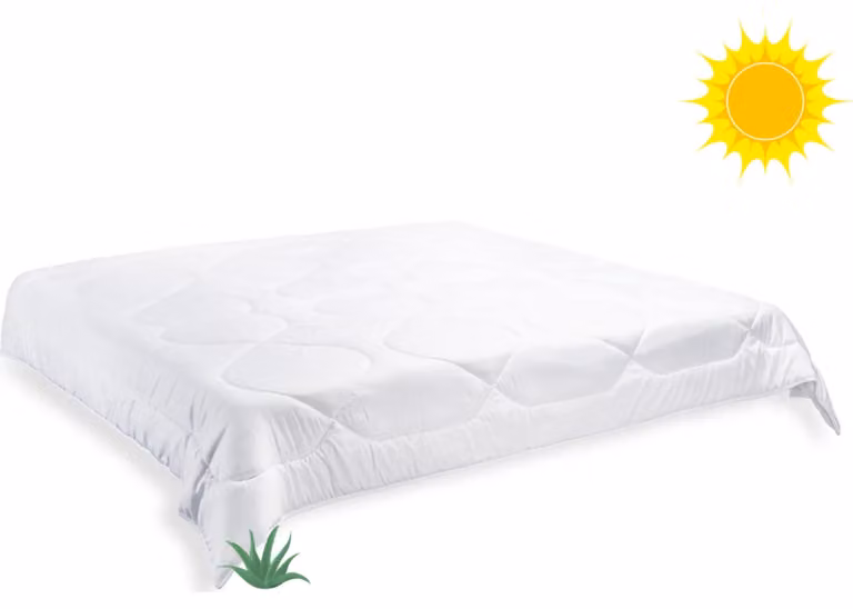 Coperta francese Aloe Vera estate 240x220cm 790g