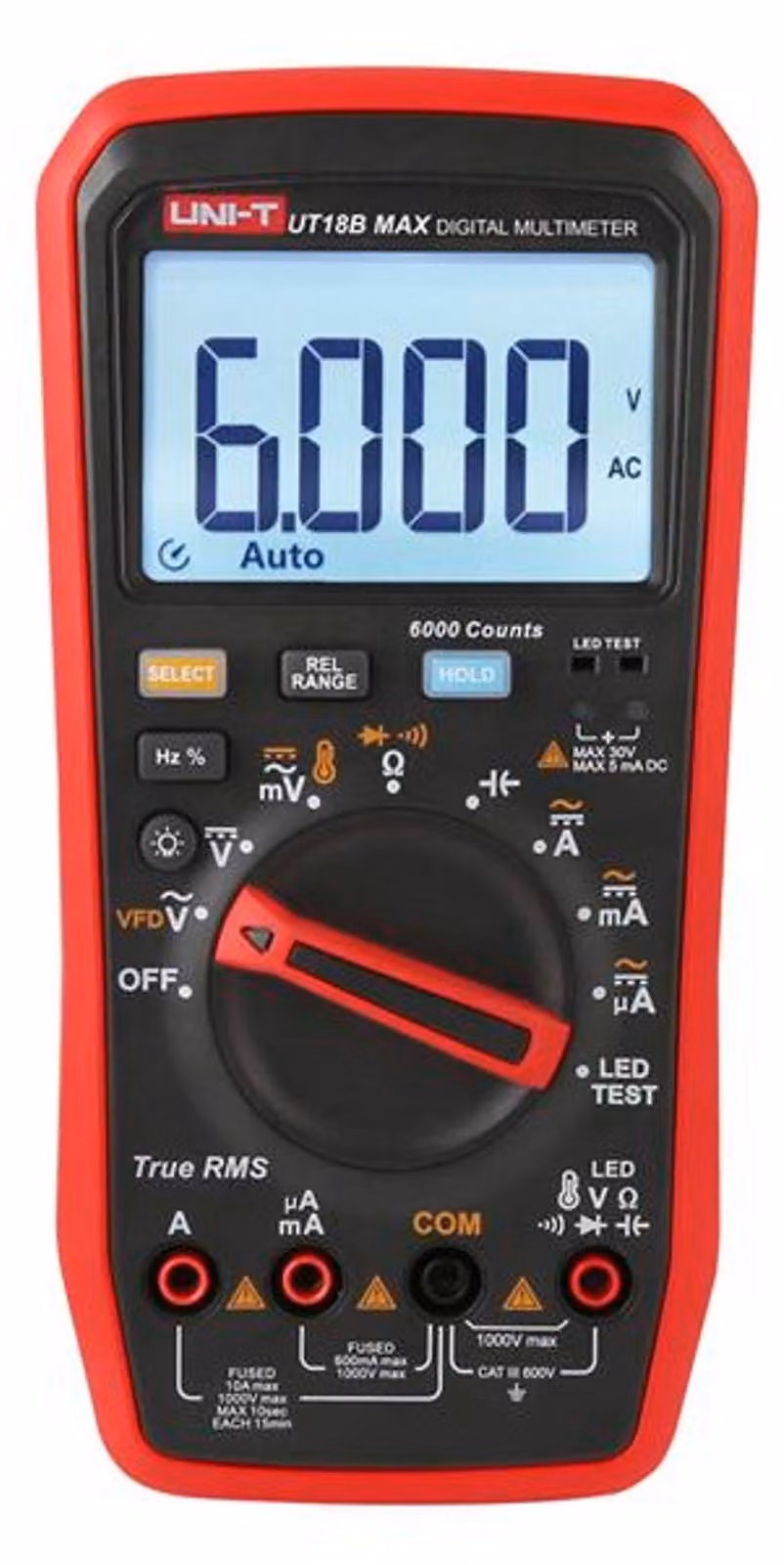 Multimetro UNI-T UT18B MAX