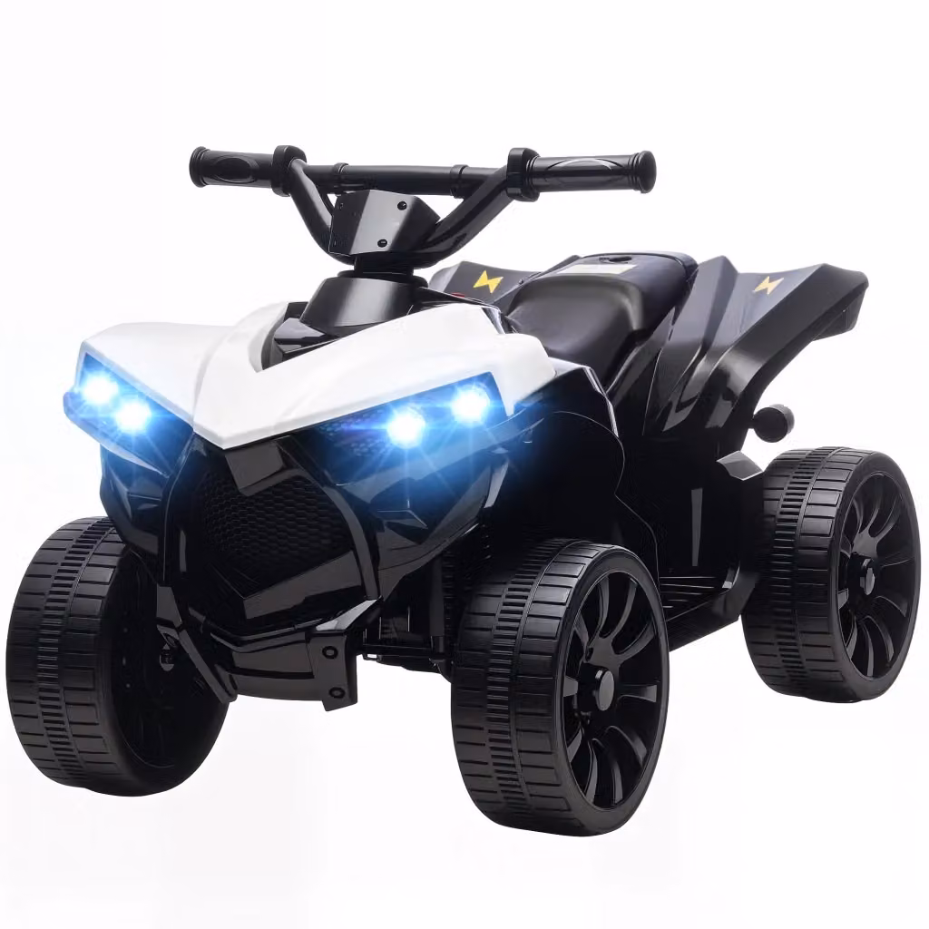 Quad Elettrico per Bambini XYLO 6V Bianco con LED e Musica – 2