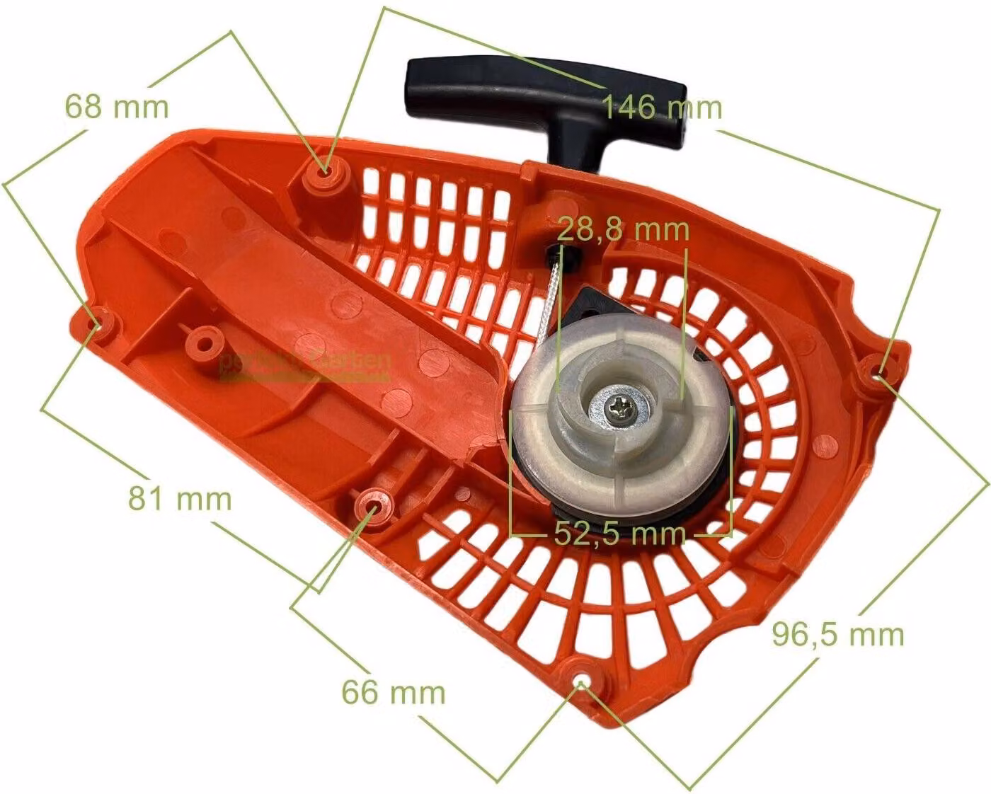 Avviatore a fune Avviatore manuale per Horn / Tarus / Kraftwelle Motosega da 2500 cc