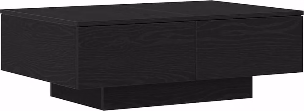 Tavolino da salotto Rovere Nero 90 x 60 x 31 cm
