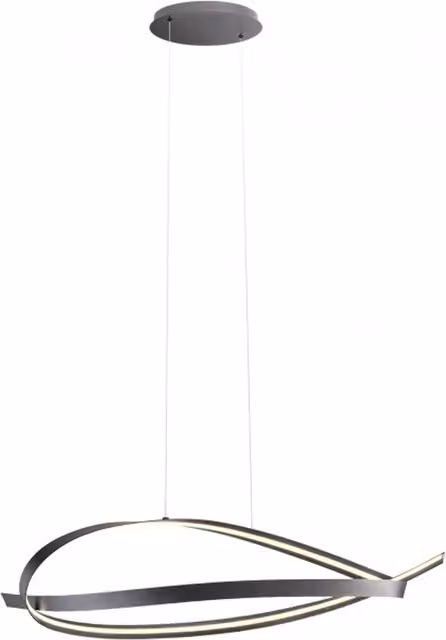 Lampada a sospensione circolare LED Redogroup Impuls, regolabile e dimmerabile, disponibile in bianco, nero o oro/ottone