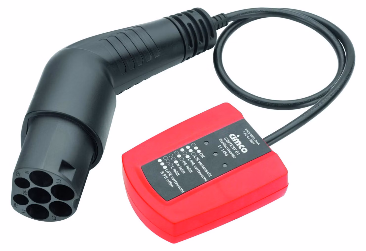 Tester per prese a muro CIMTEST E1 - Analogico 11 1450