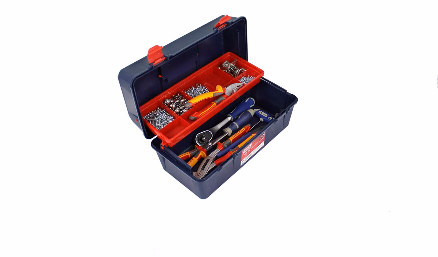 Tayg 370024 B024 Valigetta porta attrezzi, in plastica, 400 x 206 x 188 mm
