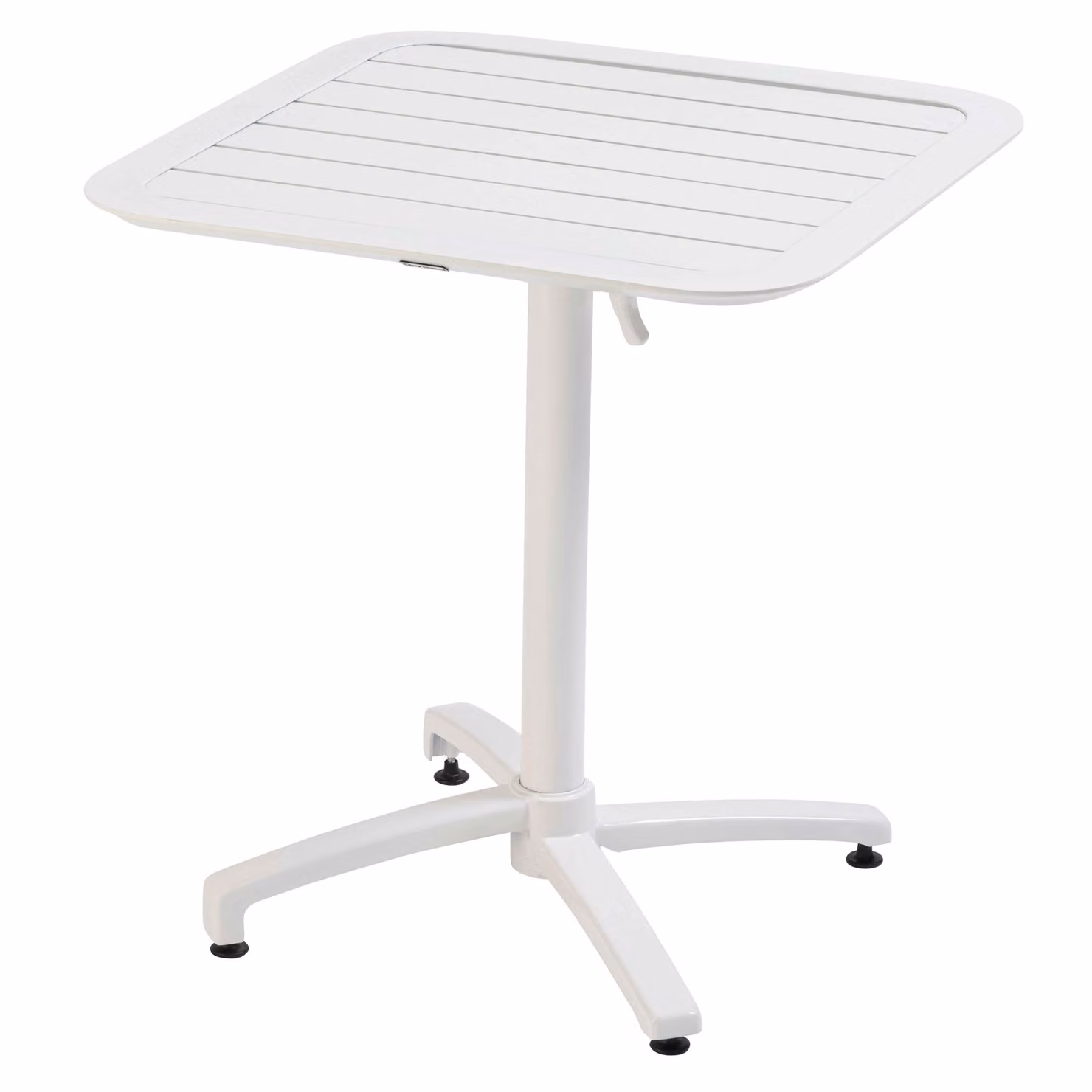 Tavolo reclinabile 70 x 70 cm bianco - Oviala Almada