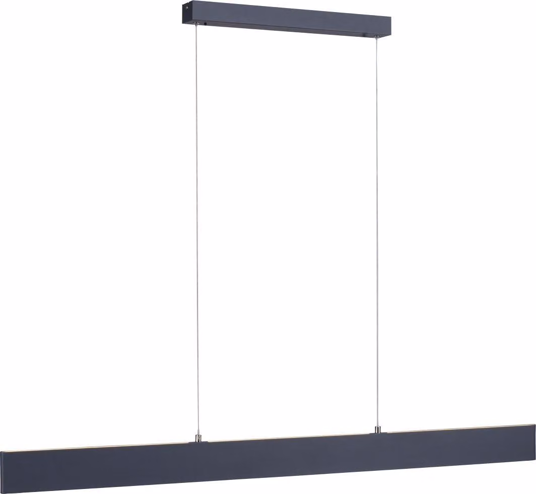 Lampada a sospensione LED JustLight Nila, 48W, colore antracite