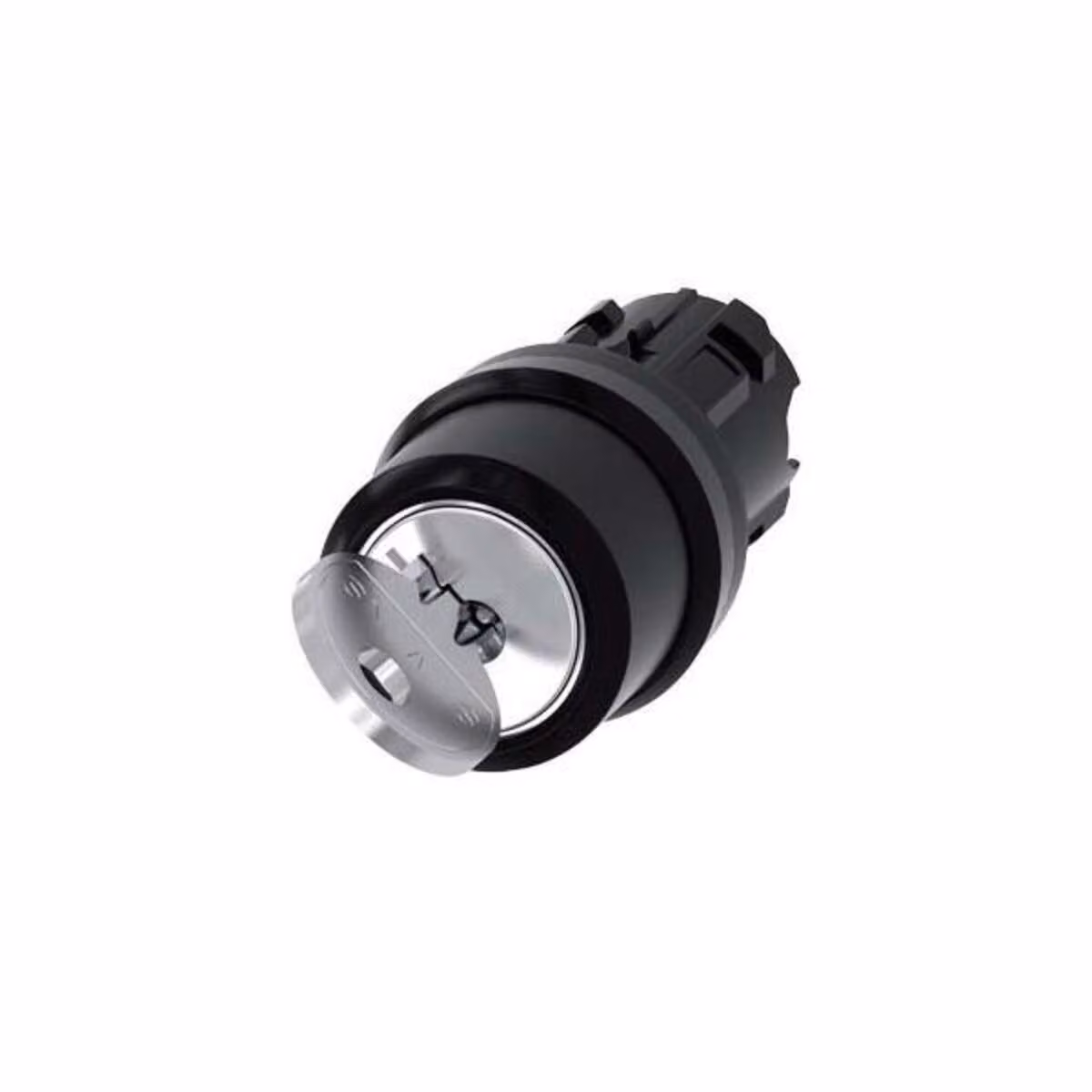 Interruttore a chiave Siemens anello anteriore in plastica nero 1 x 45° SIRIUS ACT 3SU1000-4BC01-0AA0 1 pz